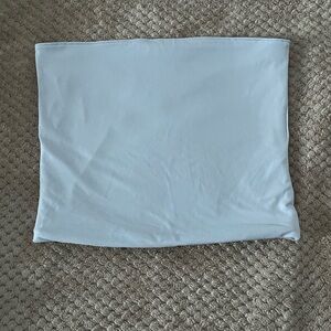 Light Blue Strapless Tube Top